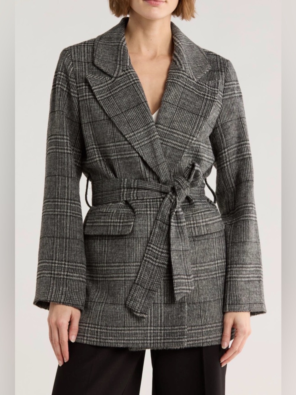 Ted Baker Belted Wrap Coat. Ladies Large